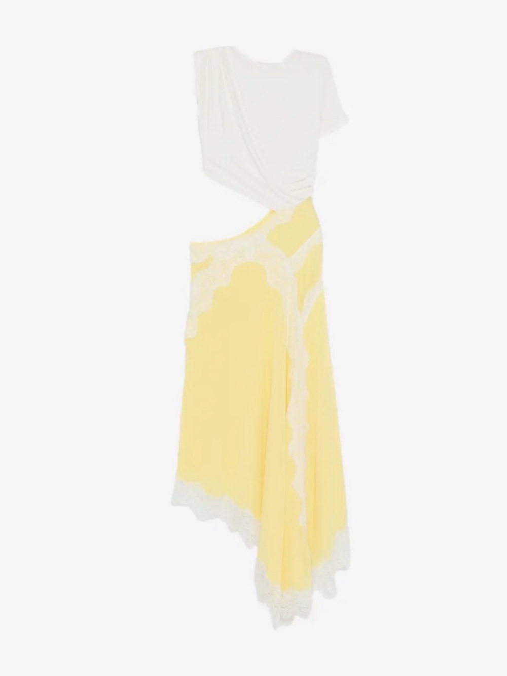 Christopher Esber Verve lace-trim asymmetric dress AU 6 - Picture 4 of 5
